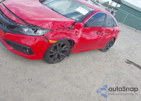 2020 Honda Civic Sport z USA, uszkodzony, nr VIN 2HGFC2F83LH561966